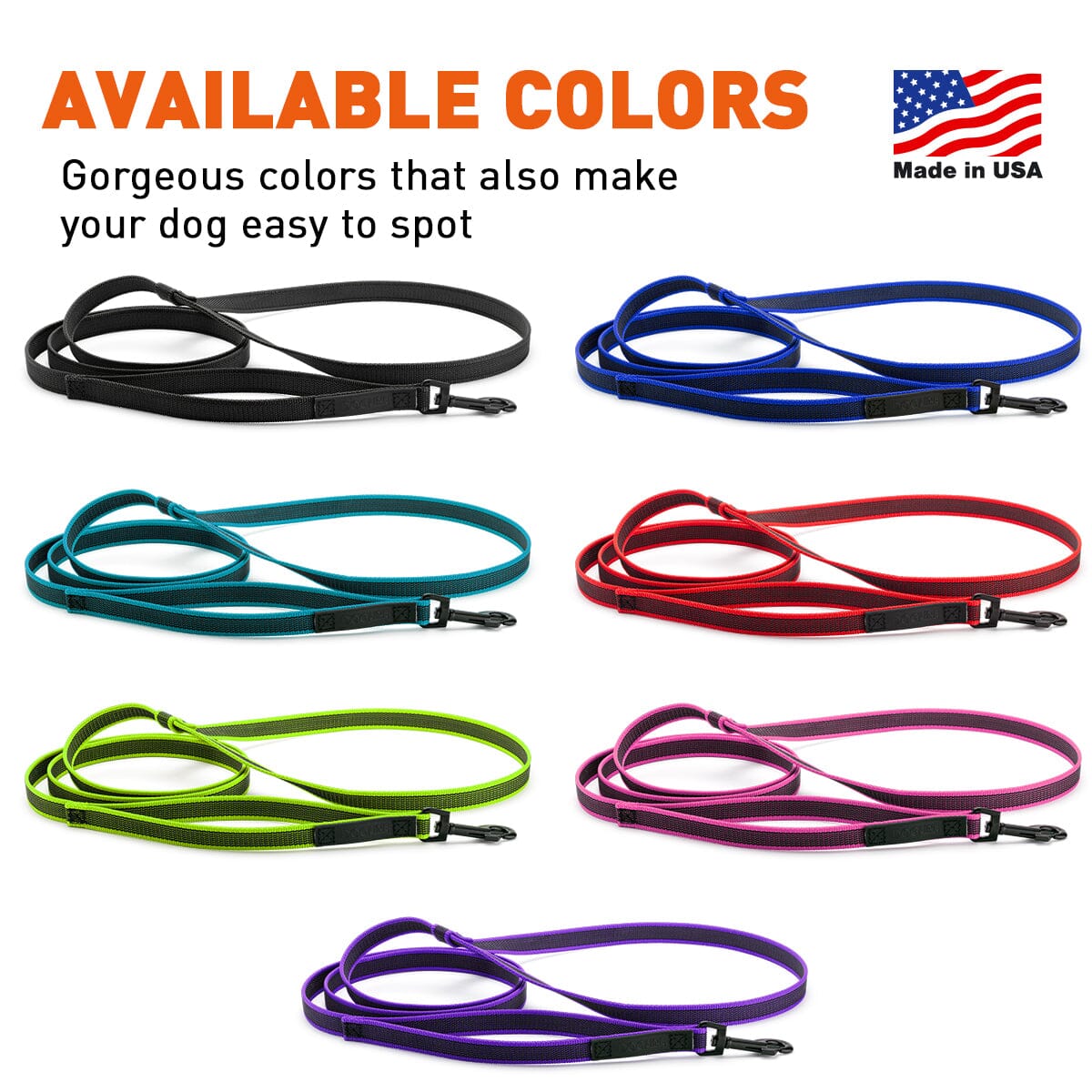 Msdfvs | Rubber-Infused Hands-Free Dog Leash – Walking, Running, Hiking & Outdoor Adventures