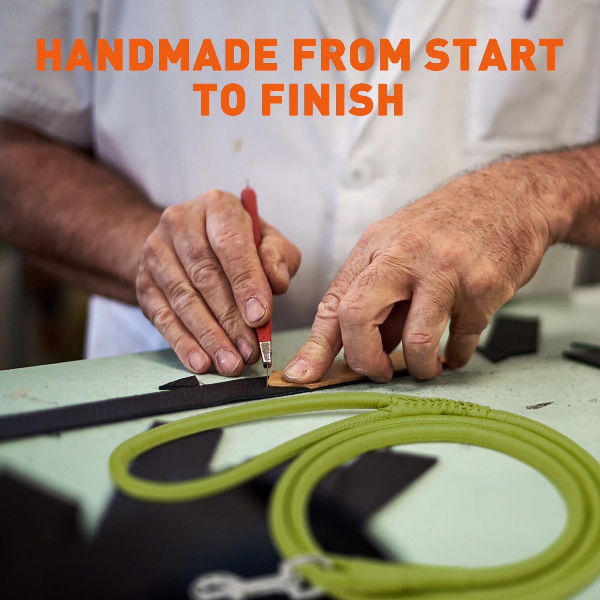 Msdfvs | Soft Leather Round Traffic Lead – Urban Control, Training & Outdoor Adventures