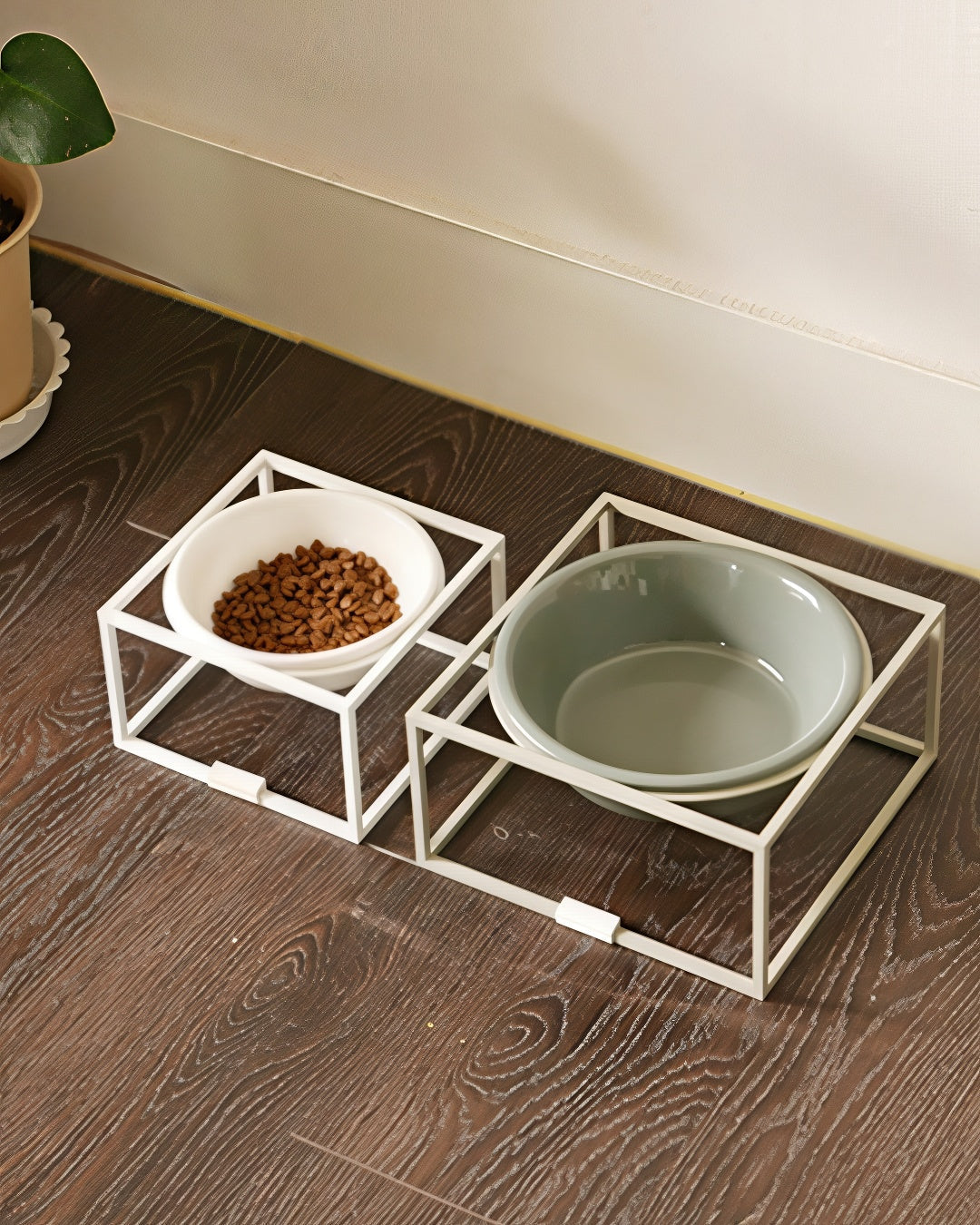 Msdfvs | Large Pet Dining Set for Spacious Indoor Feeding Areas