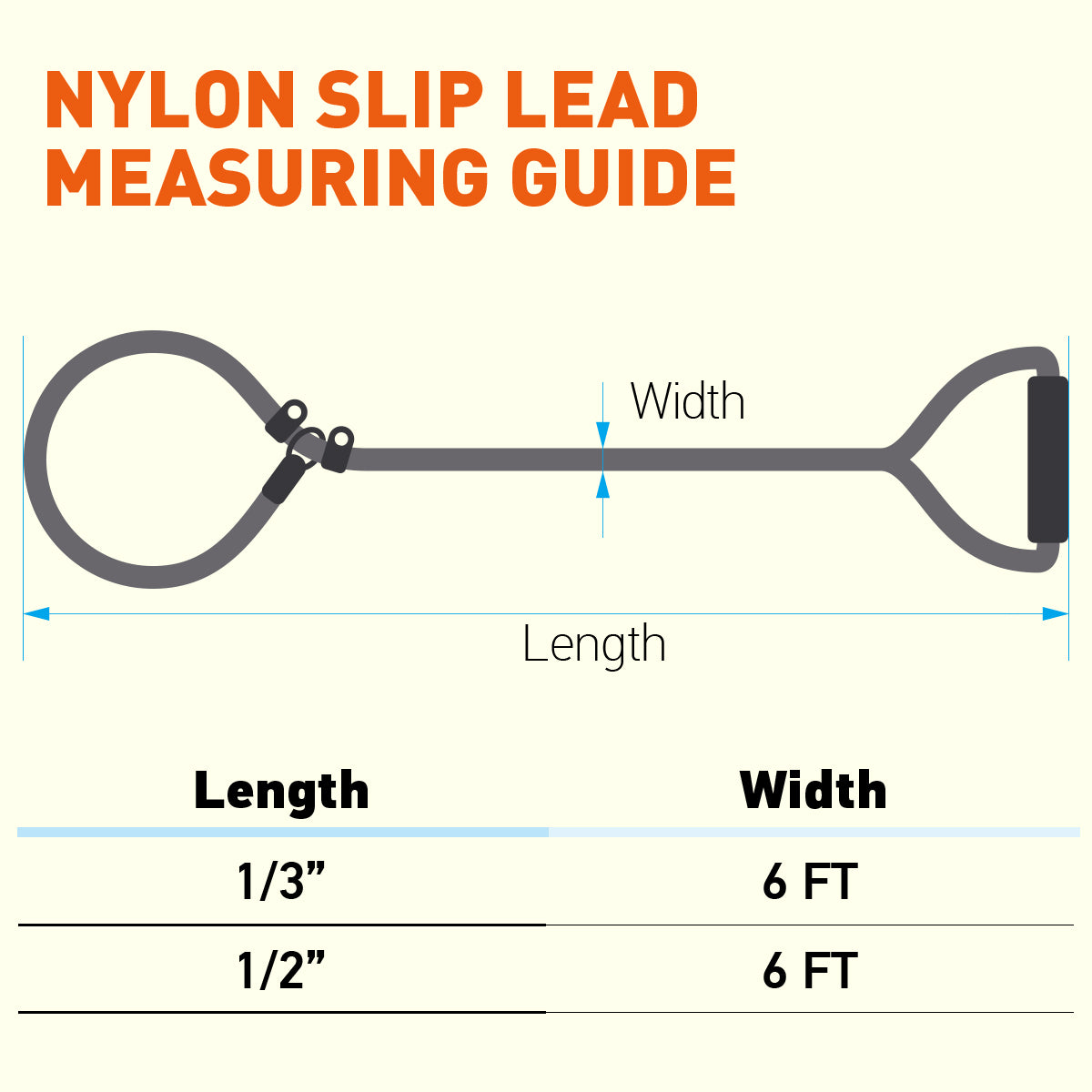 Msdfvs | Round Nylon Slip Lead for Small & Medium Dogs – Quick-Adjust Training & Outdoor Adventure Leash