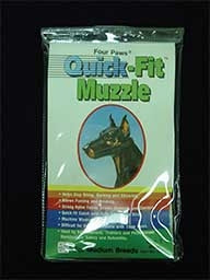 Msdfvs | Quick Fit Dog Muzzle – Adjustable Easy-On Muzzle for Short-Term Daily Use