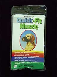 Msdfvs | Quick Fit Dog Muzzle – Adjustable Easy-On Muzzle for Short-Term Daily Use