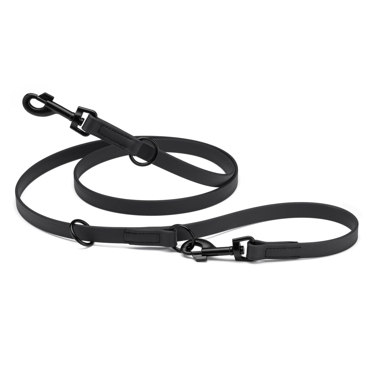 Msdfvs | 7FT Biothane Adjustable Dog Leash with Black Hardware – Urban Walks, Training & Outdoor Adventures