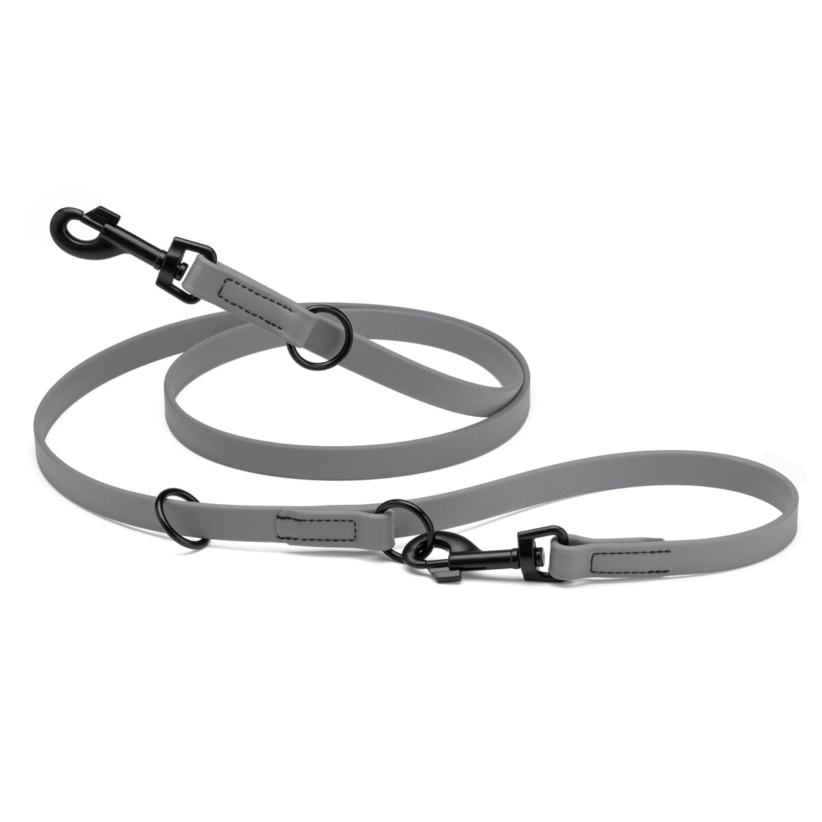Msdfvs | 7FT Biothane Adjustable Dog Leash with Black Hardware – Urban Walks, Training & Outdoor Adventures