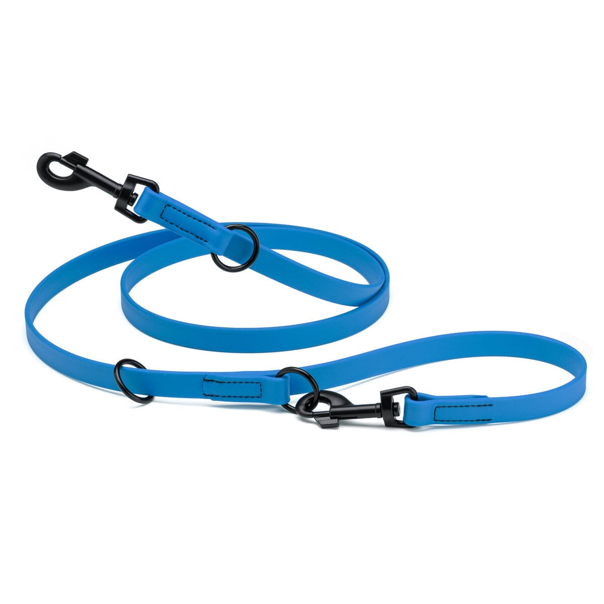 Msdfvs | 7FT Biothane Adjustable Dog Leash with Black Hardware – Urban Walks, Training & Outdoor Adventures