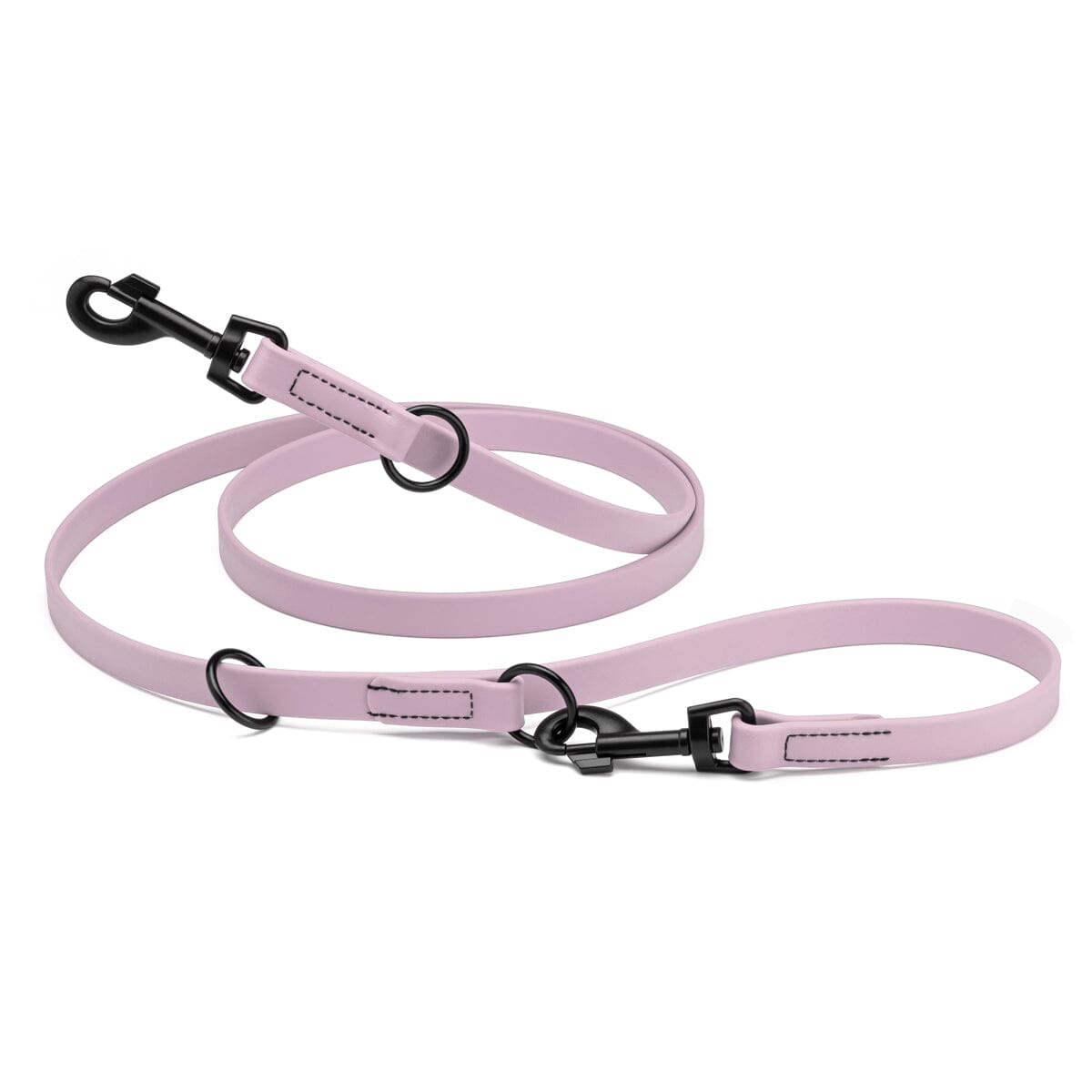 Msdfvs | 7FT Biothane Adjustable Dog Leash with Black Hardware – Urban Walks, Training & Outdoor Adventures
