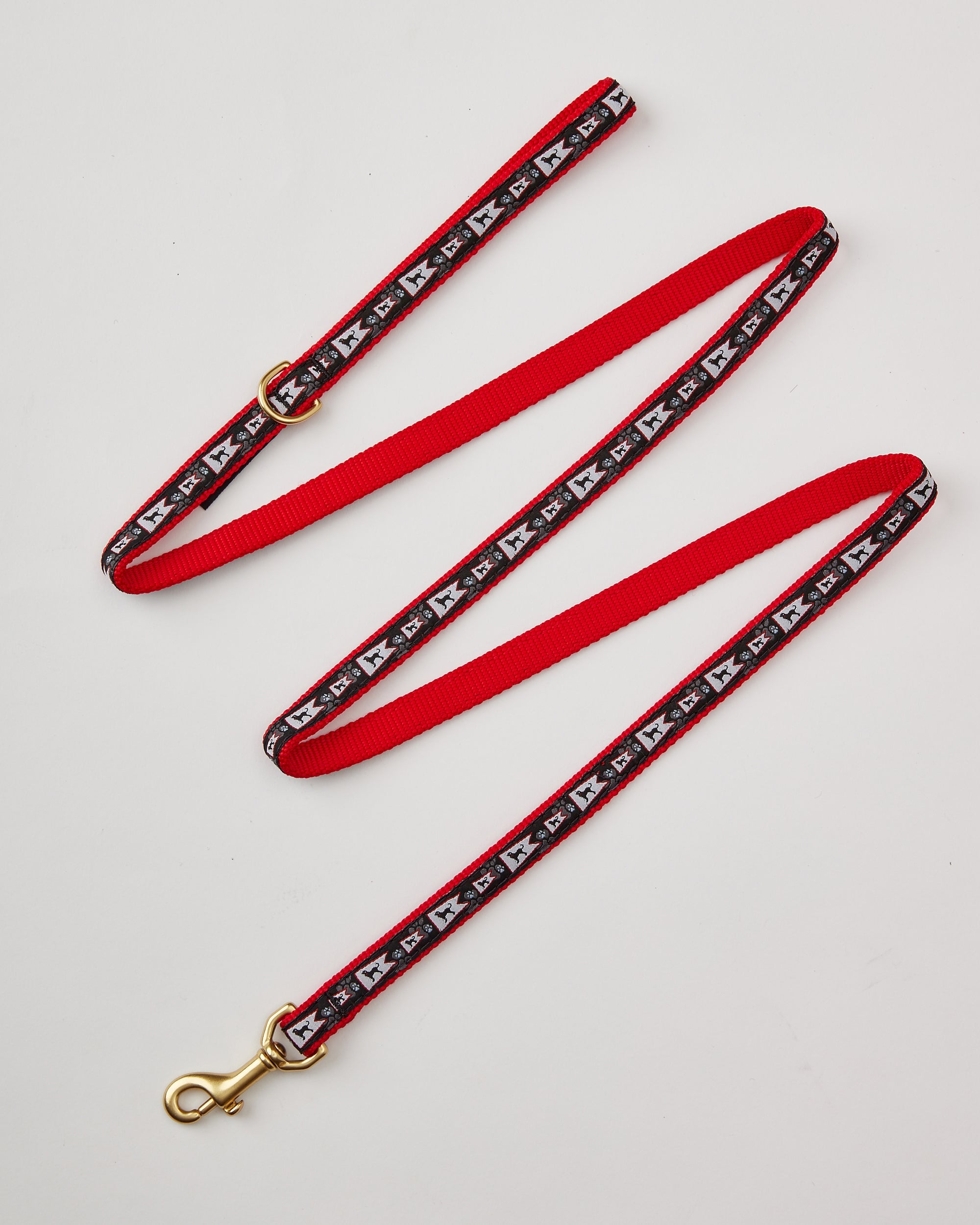 Msdfvs | Burgee-Pattern Narrow Dog Leash – City Walks, Outdoor Adventures & Travel Control