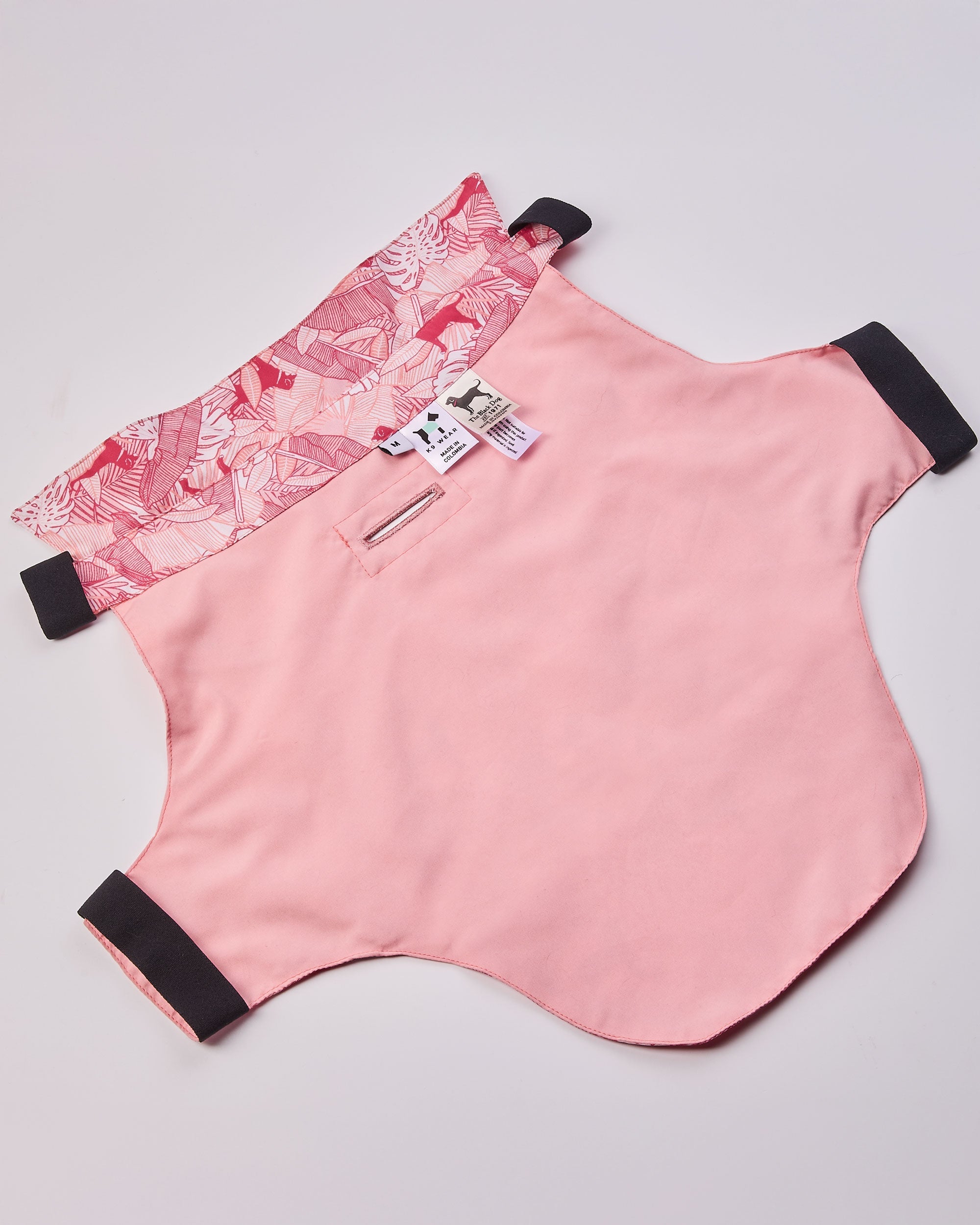 Msdfvs | Tropical-Print Dog Tee for Small & Medium Dogs – Comfortable Casual Pet Shirt, Easy-Care