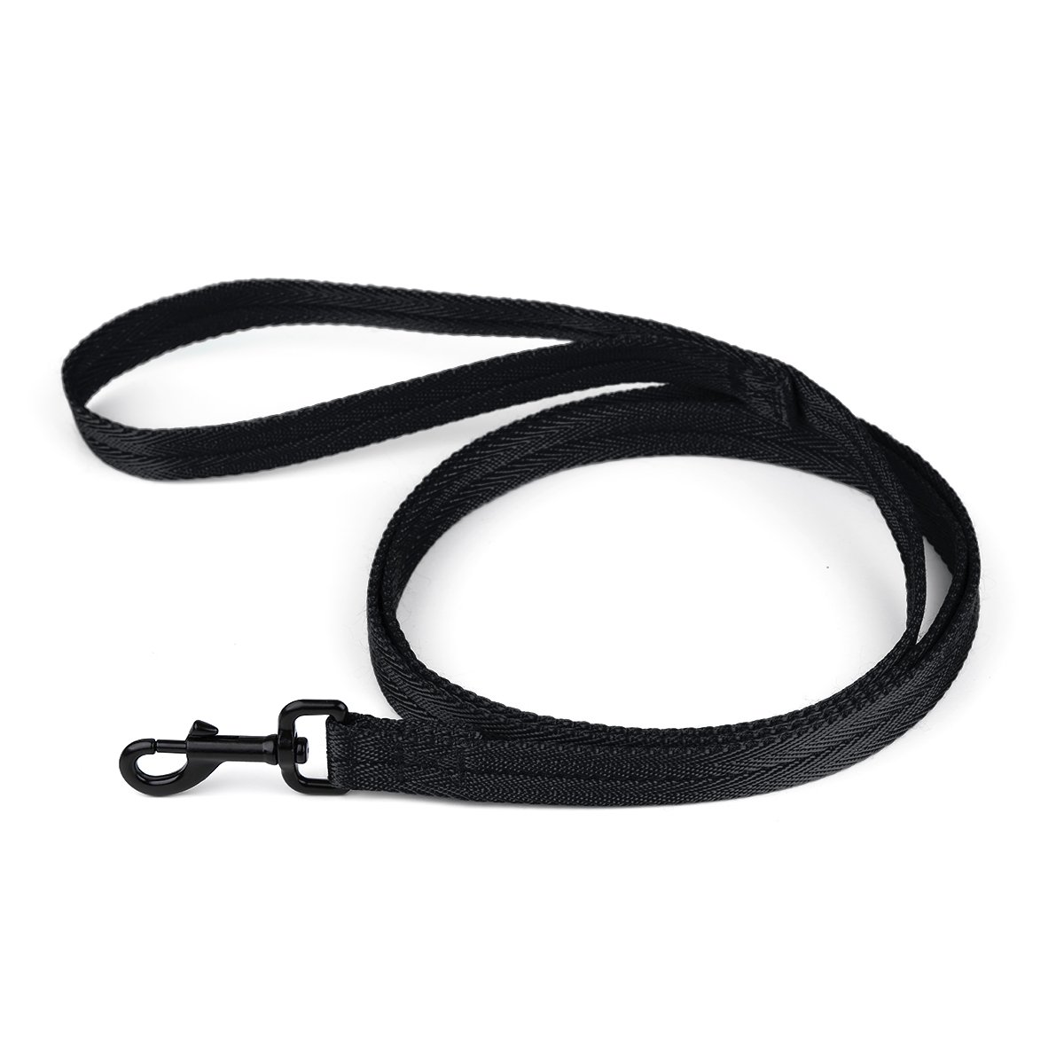 Msdfvs | Nylon Flat Dog Leash for Small & Medium Dogs – Durable Everyday Pet Lead, Comfortable Grip