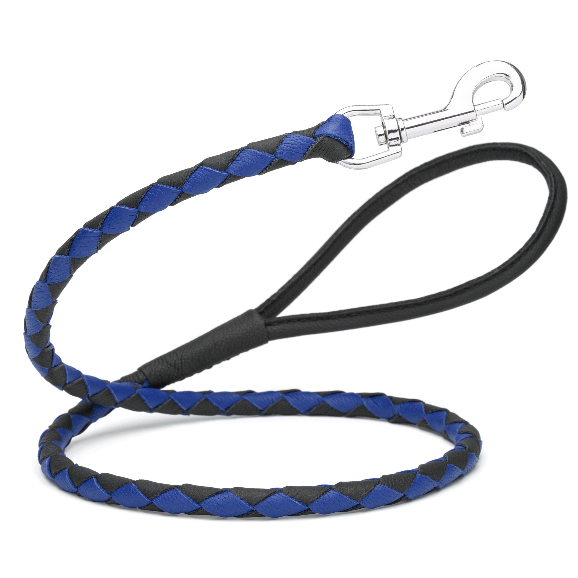 Msdfvs | Dual-Color Braided Leather Round Lead – Training, Urban Walks & Outdoor Adventures