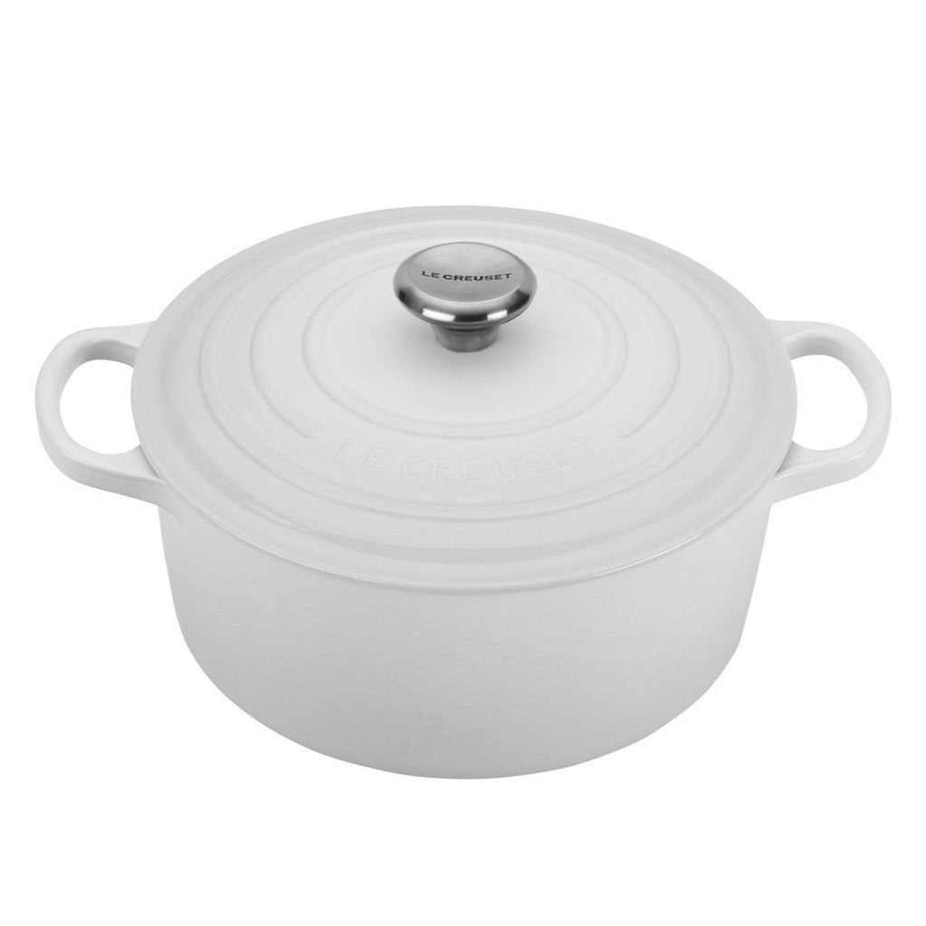 Classic 3.5 Qt. Signature Round Oven - White