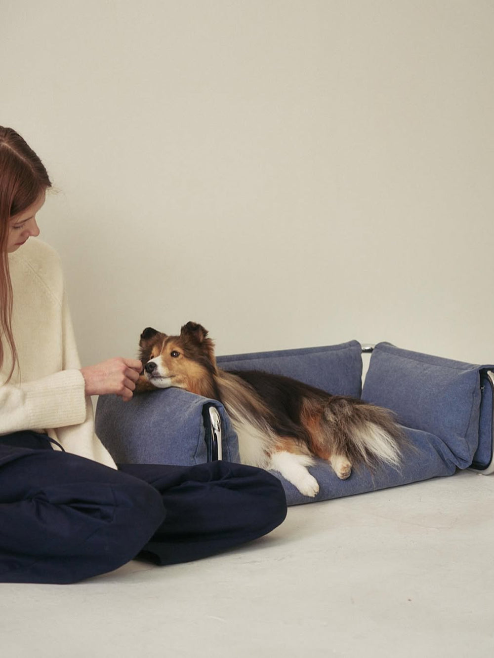 Msdfvs | Low-Profile Pet Lying Bed for Open Indoor Floor Areas