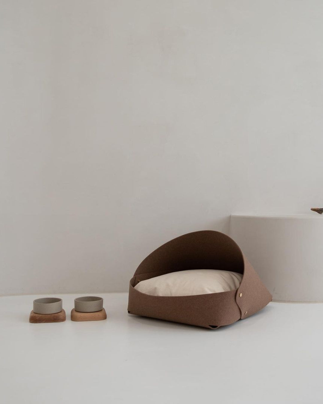 Msdfvs | Brown Pet Bed for Defined Indoor Resting Zones