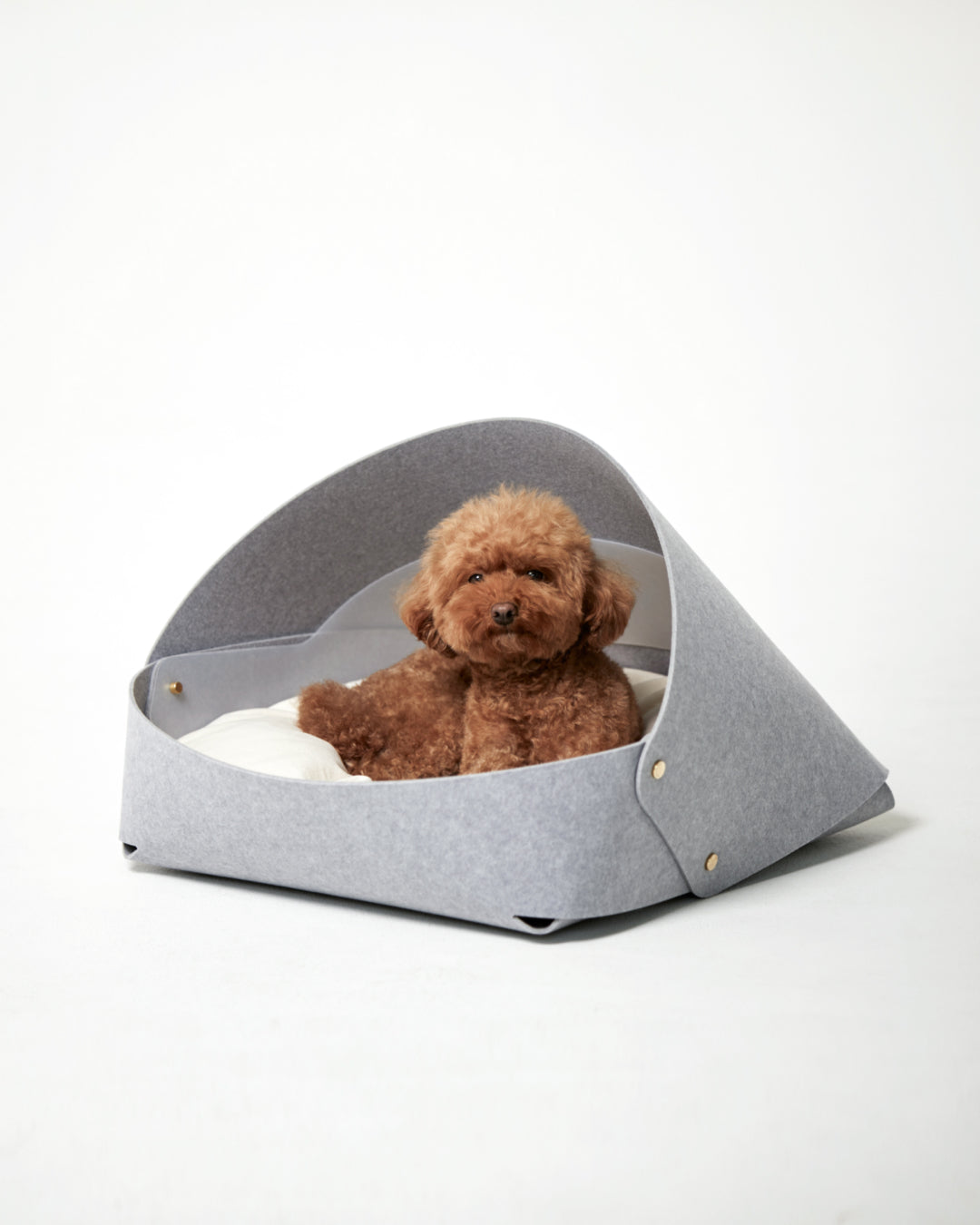 Msdfvs | Gray Pet Bed for Balanced Indoor Resting Areas