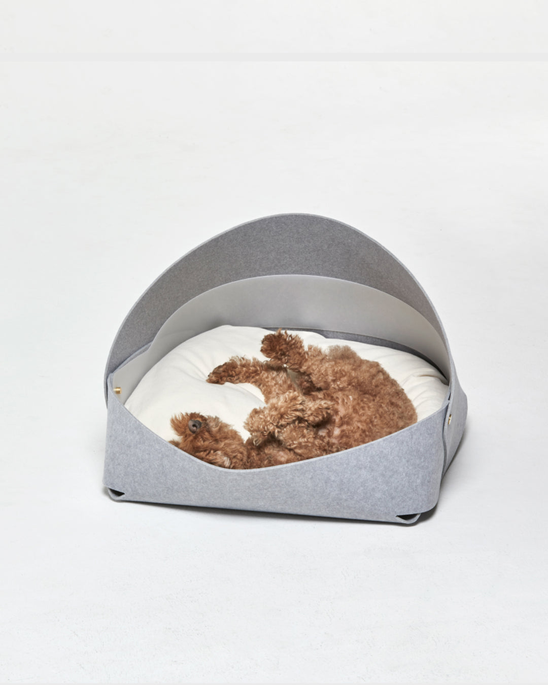 Msdfvs | Gray Pet Bed for Balanced Indoor Resting Areas