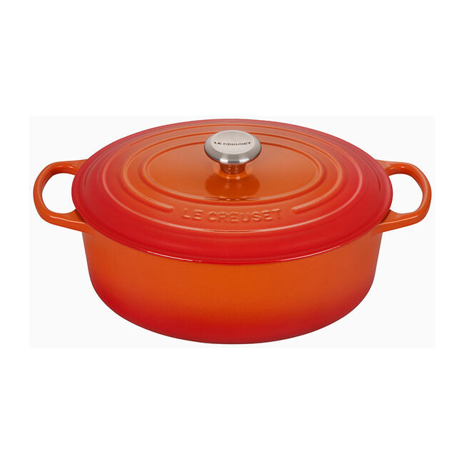 Classic 6.75 Qt. Signature Oval Oven - Flame