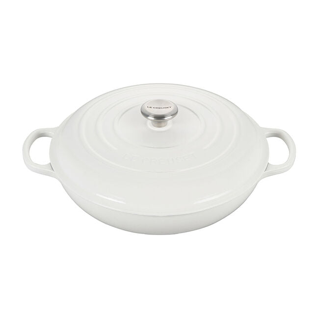 5 QT BRAISER WHITE