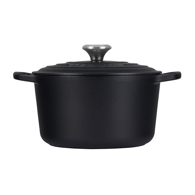 5.25 QT DEEP ROUND DUTCH OVEN MATTE BLACK