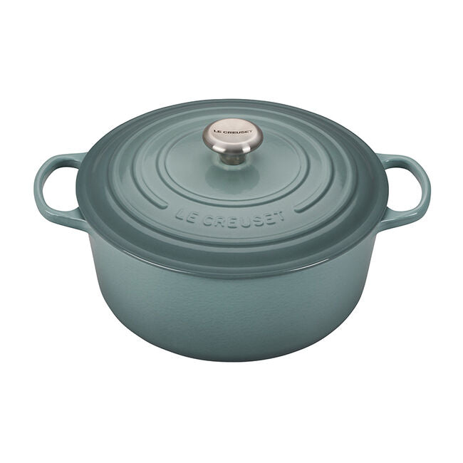 7.25 QT ROUND DUTCH OVEN, SEA SALT
