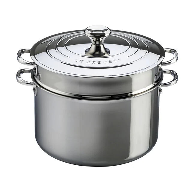 Classic 9 Qt. Stainless Steel Stock Pot with Lid and Strainer