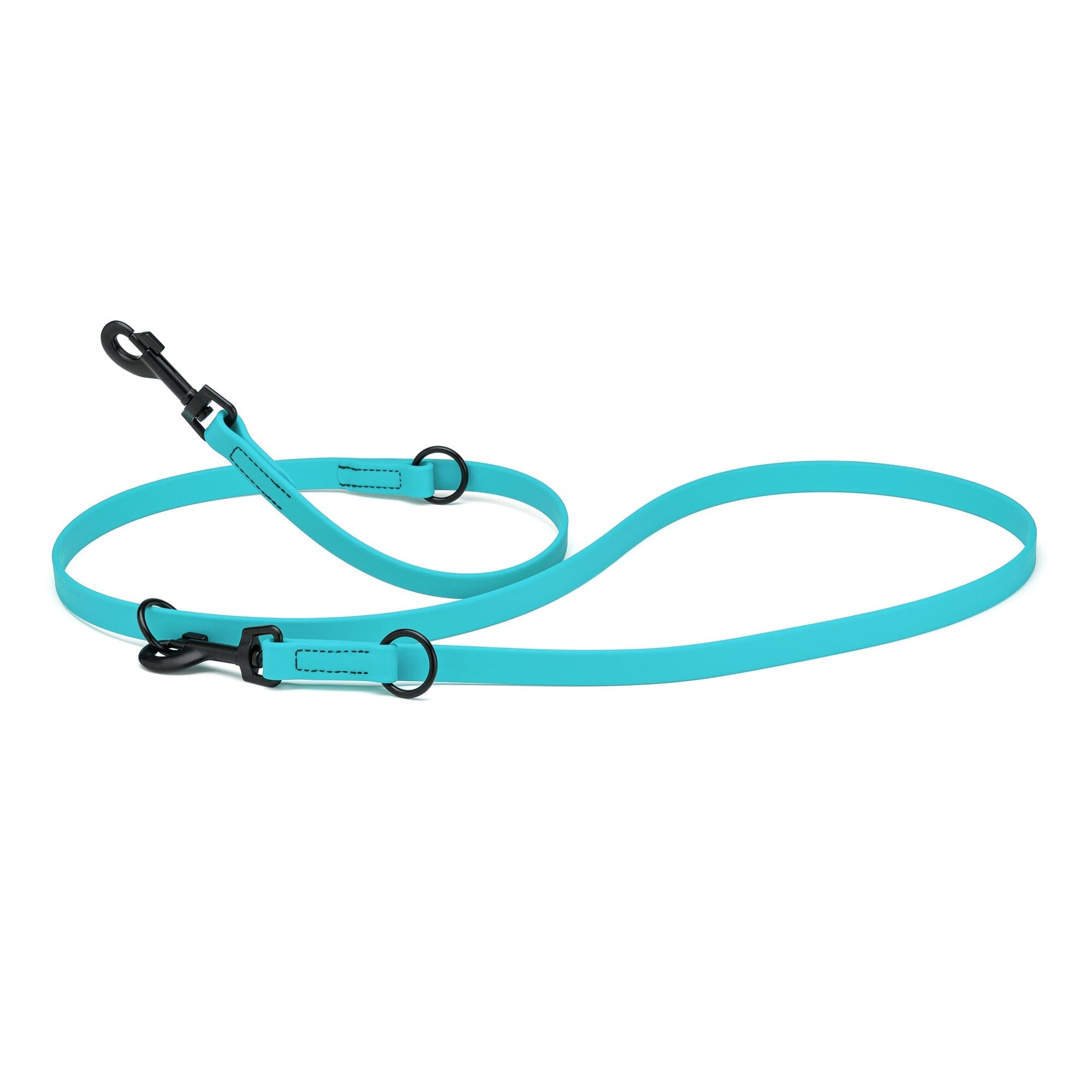 Msdfvs | 7FT Biothane Adjustable Dog Leash with Black Hardware – Urban Walks, Training & Outdoor Adventures