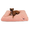 Msdfvs | Outdoor Rectangular Pet Bed with Geometric Pattern, Durable Dog Bed for Daily Rest