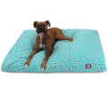 Msdfvs | Rectangular Outdoor Pet Bed for Dogs and Cats, Patterned Bed for Patio and Daily Use