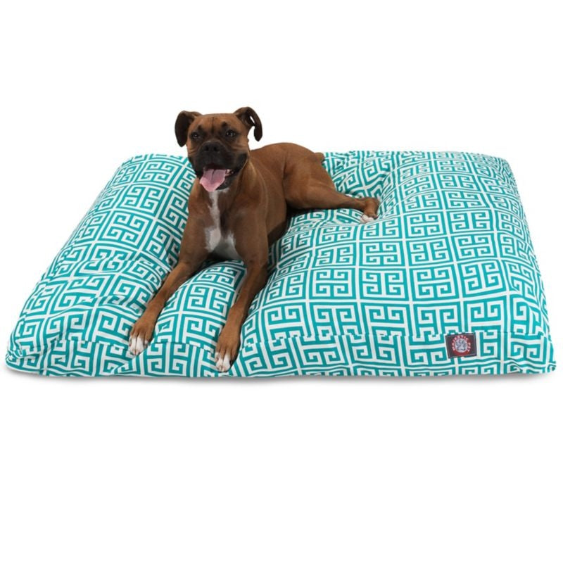 Msdfvs | Rectangular Outdoor Pet Bed for Dogs and Cats, Patterned Bed for Patio and Daily Use