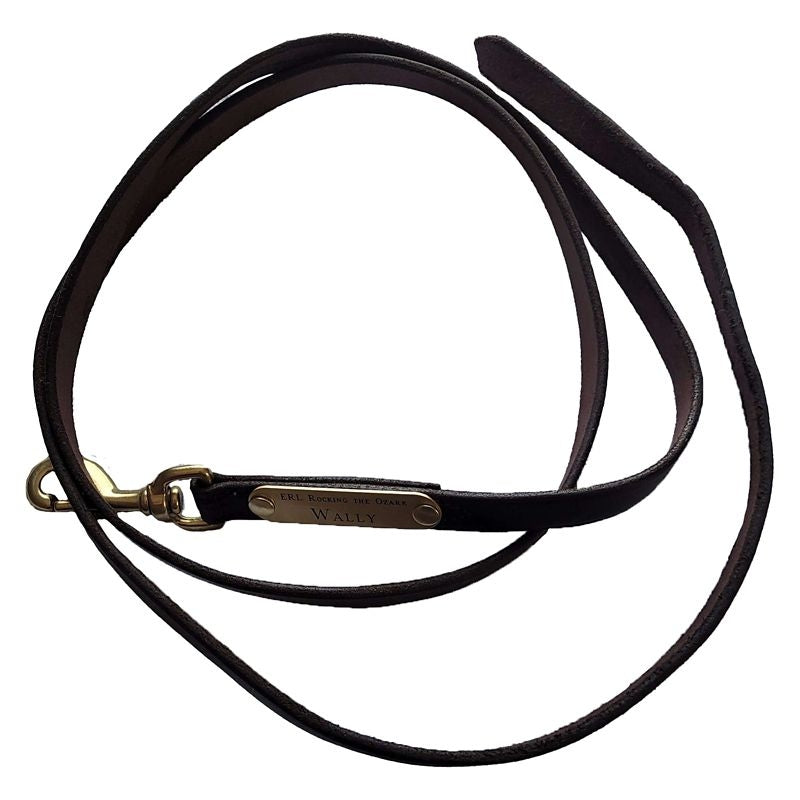 Msdfvs | Basic Personalized Leather Dog Leash – Practical Lead for Walking Use