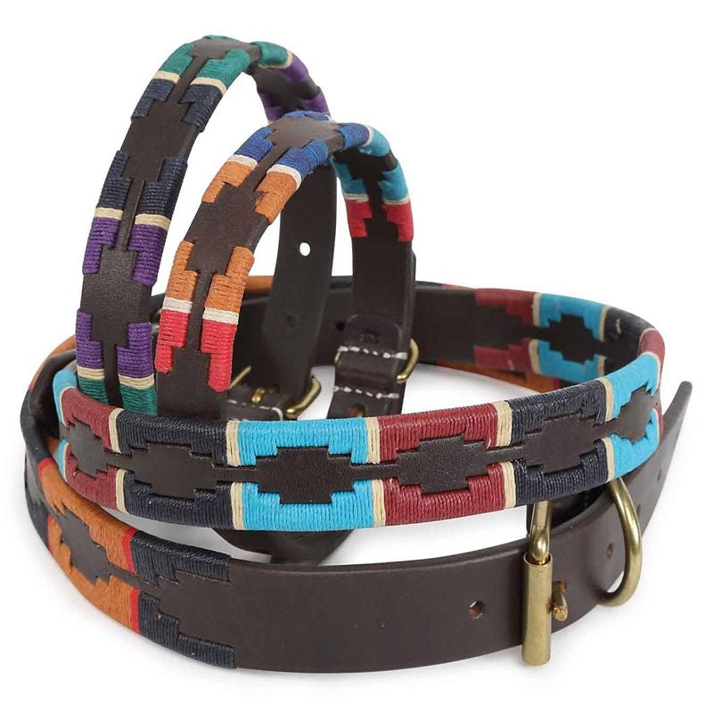 Msdfvs | Adjustable Pattern Dog Collar – Polo Design Collar for Routine Use