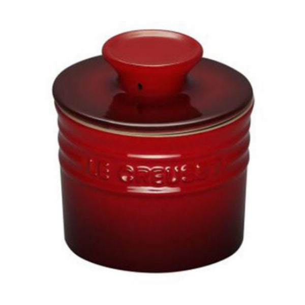 Classic Butter Crock - Cerise