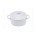 Classic Mini Round Cocotte - White