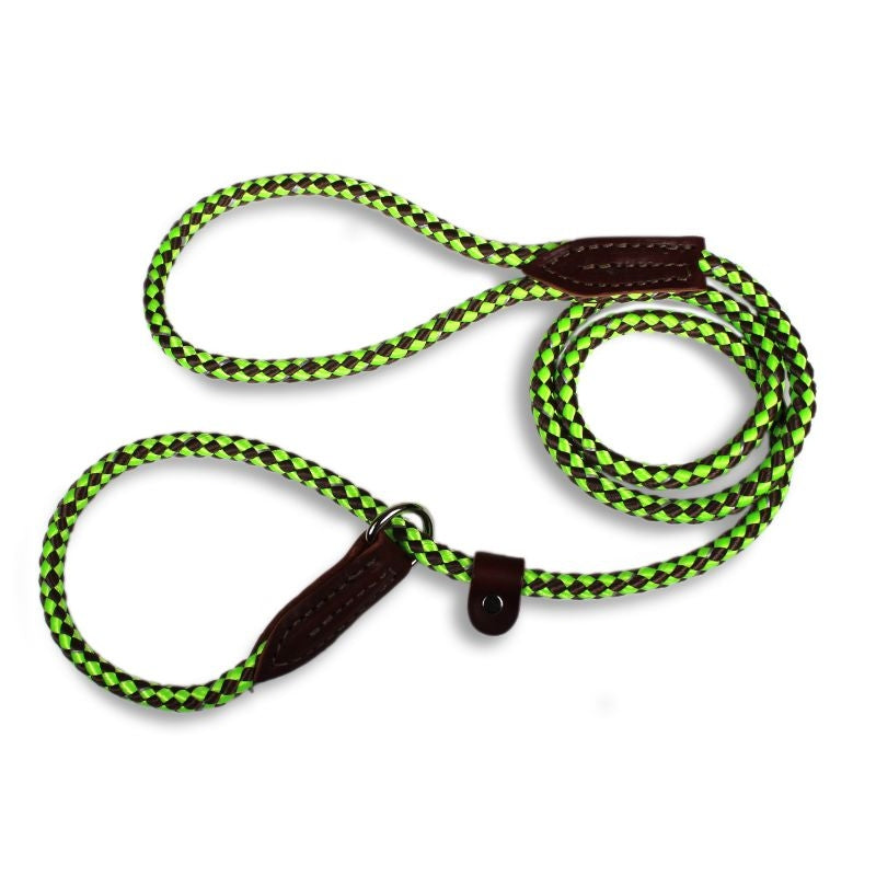Msdfvs | Rope Slip Dog Leash with Reflective Thread – Practical Walking Lead