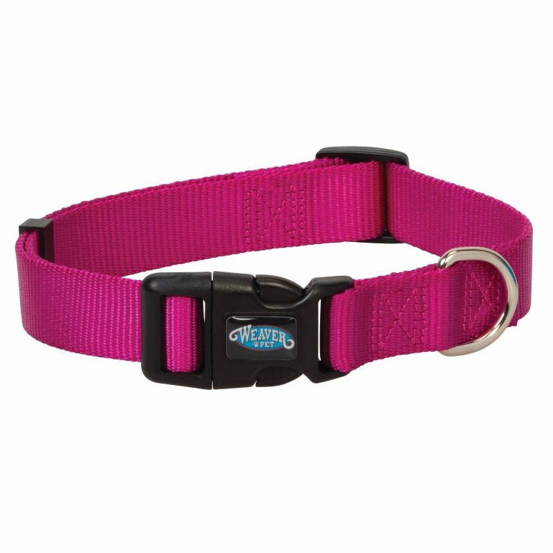 Msdfvs | Adjustable Nylon Dog Collar with Quick Snap Closure, Secure Fit Pet Collar