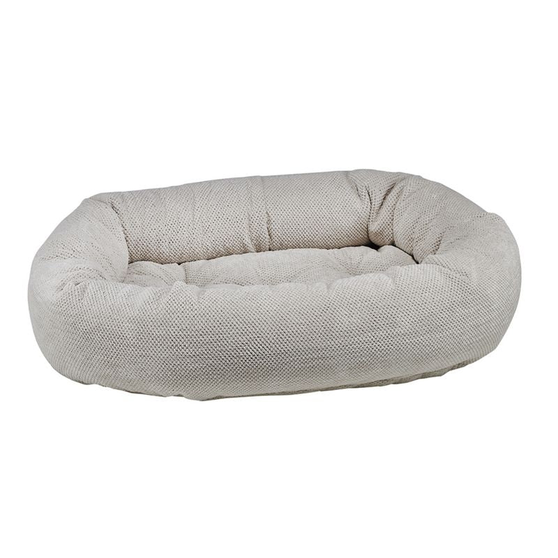 Msdfvs | Chenille Donut Pet Bed for Small & Medium Dogs – Indoor Cozy Round Lounge, Washable Dog Cushion