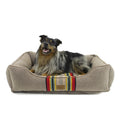 Msdfvs | Enclosed Pet Bed with Raised Rim, Indoor Kuddler Bed for Dogs and Cats