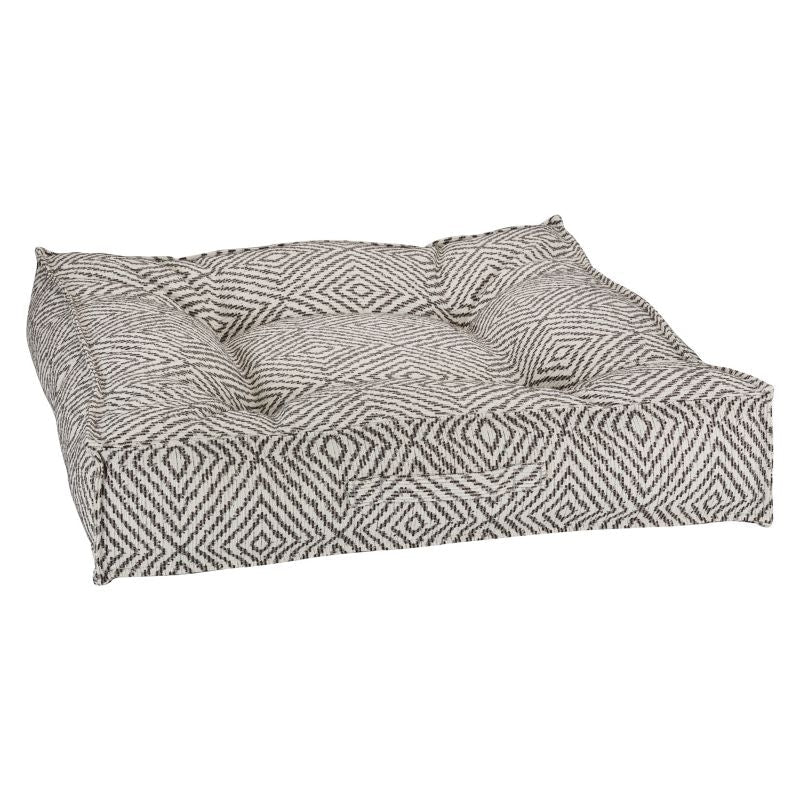 Msdfvs | Woven Pet Lounge Mat for Small & Medium Dogs – Indoor Diamond-Pattern Floor Bed, Washable Cozy Spot