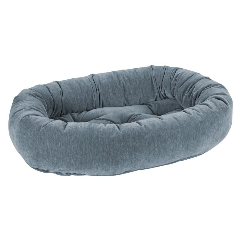 Msdfvs | Chenille Donut Pet Bed for Small & Medium Dogs – Indoor Cozy Round Lounge, Washable Dog Cushion