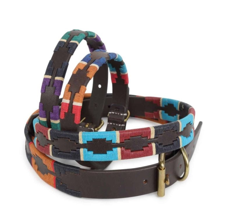Msdfvs | Adjustable Pattern Dog Collar – Polo Design Collar for Routine Use