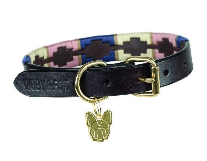 Msdfvs | Adjustable Pattern Dog Collar – Polo Design Collar for Routine Use