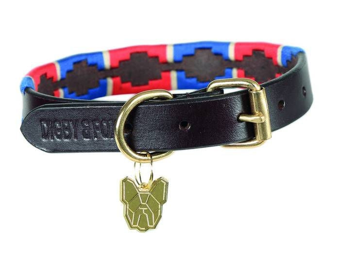 Msdfvs | Adjustable Pattern Dog Collar – Polo Design Collar for Routine Use
