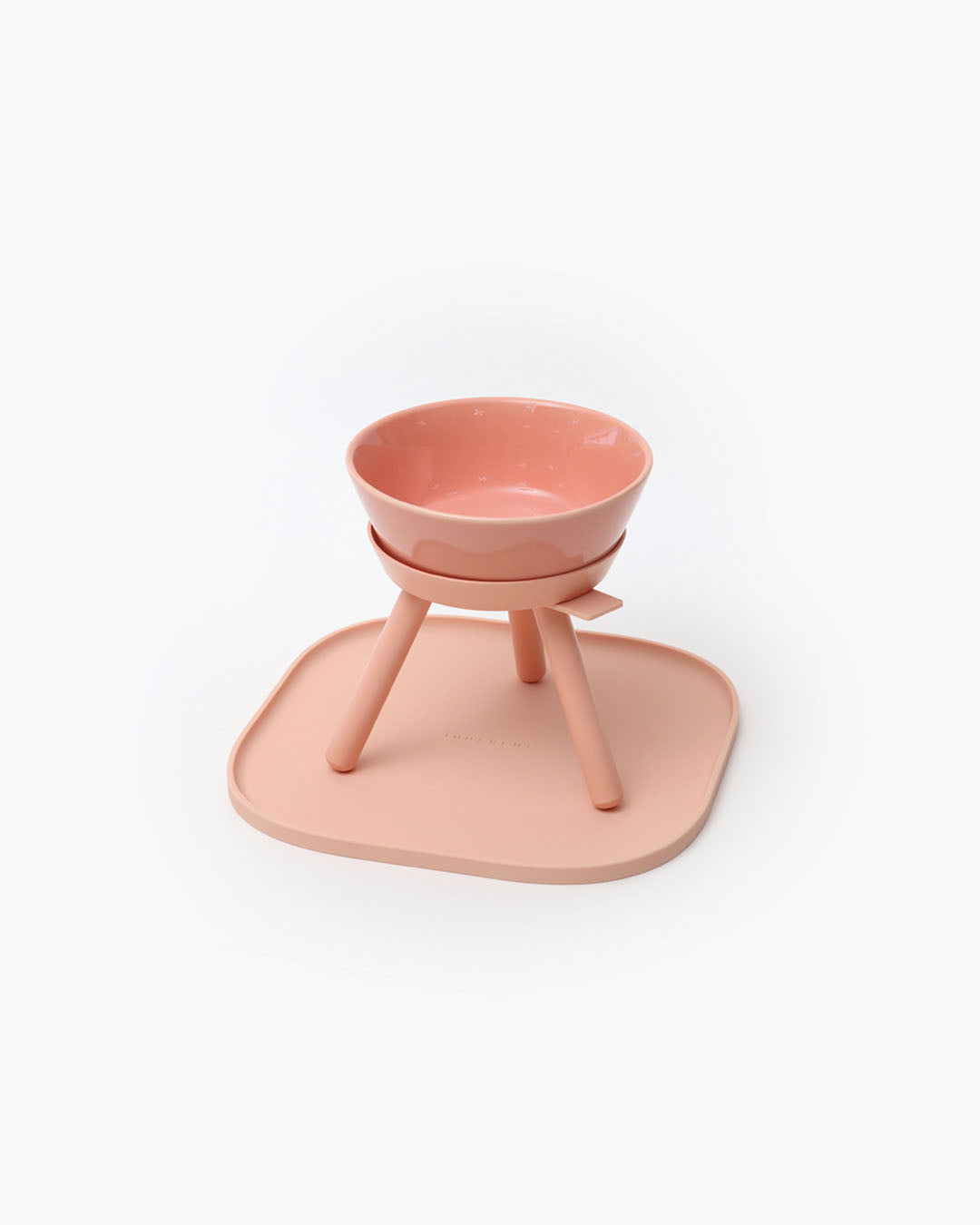 Msdfvs | Pink Tall Pet Table for Light and Elevated Indoor Feeding Zones