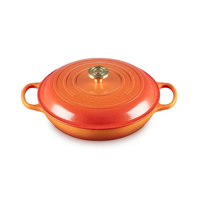 Classic 3.5 Qt Signature Braiser - Flamme Doree