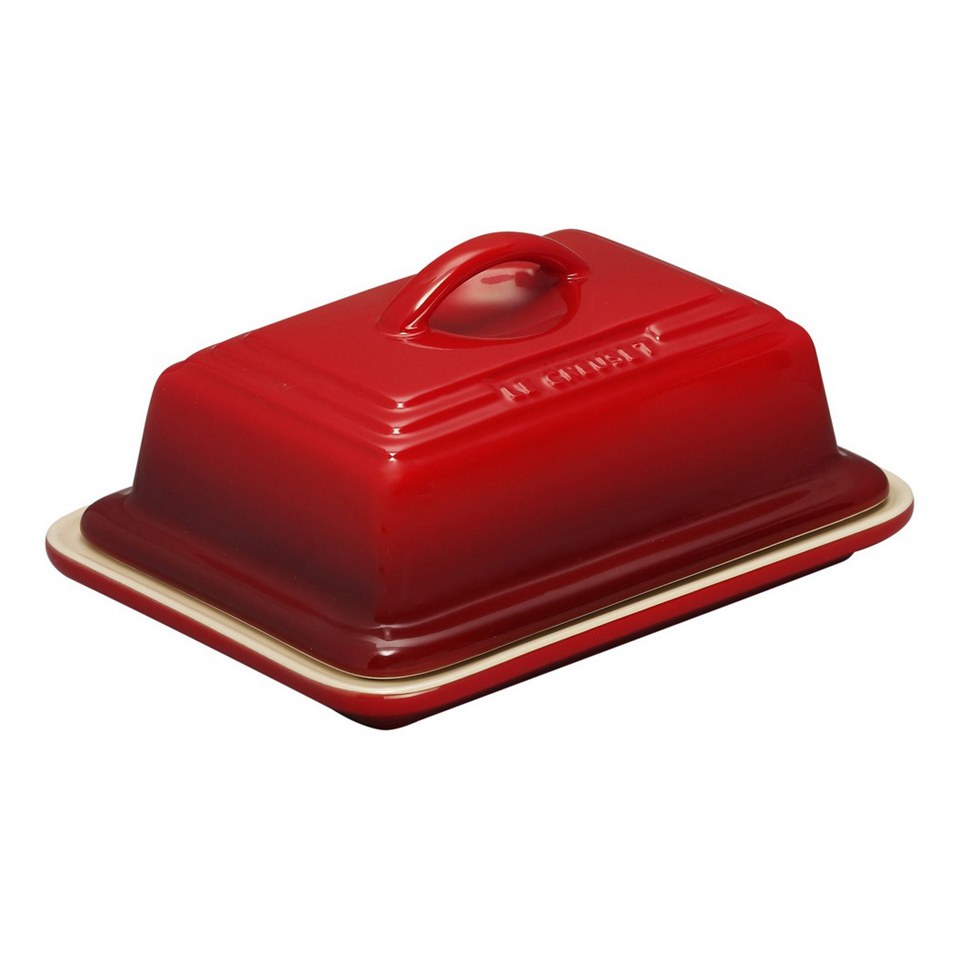 Classic Heritage Butter Dish Cerise