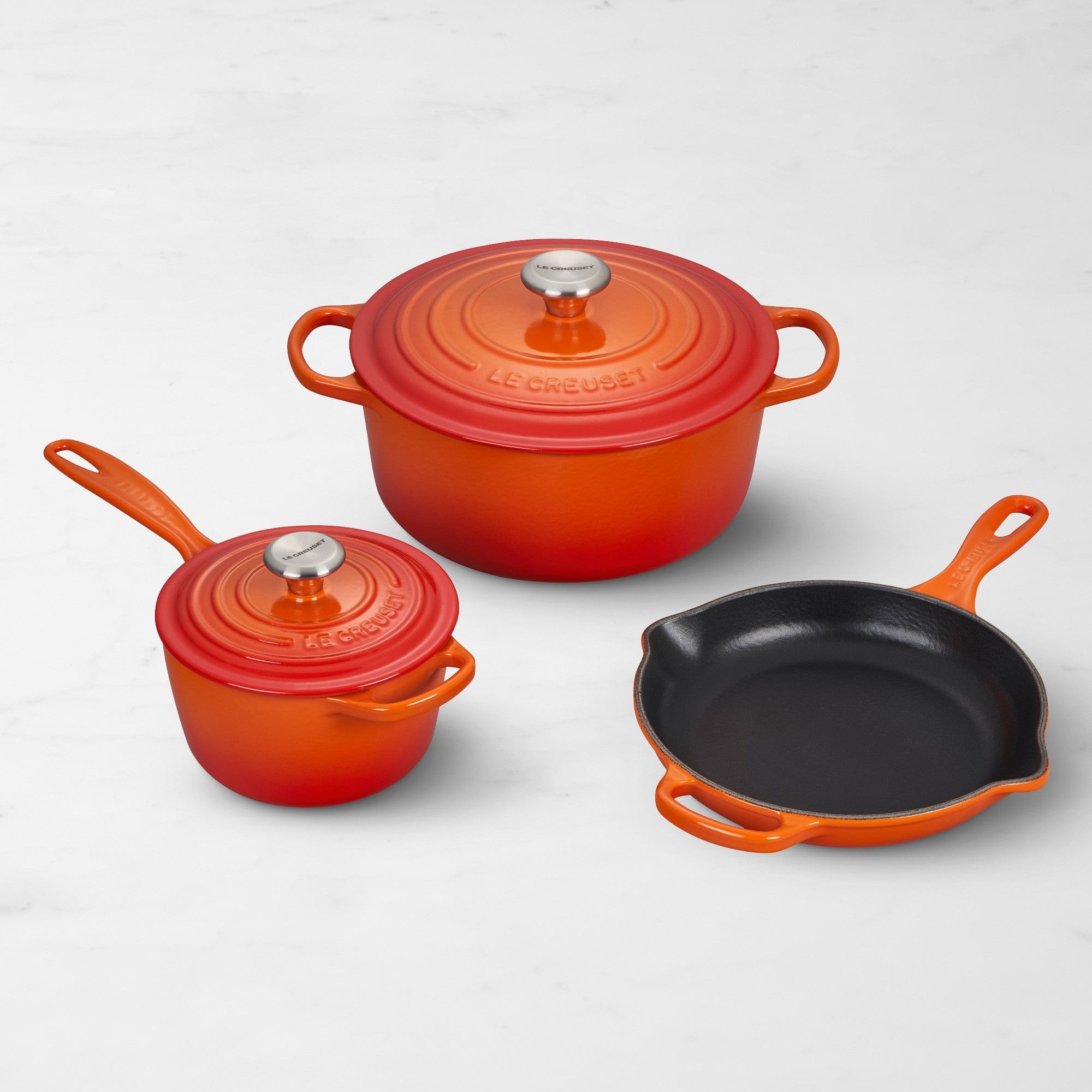 Classic 5-Piece Signature Cookware Set - Multiple Colors