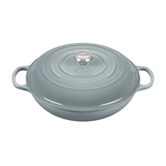 Classic Signature Braiser, 5 Quart - Sea Salt