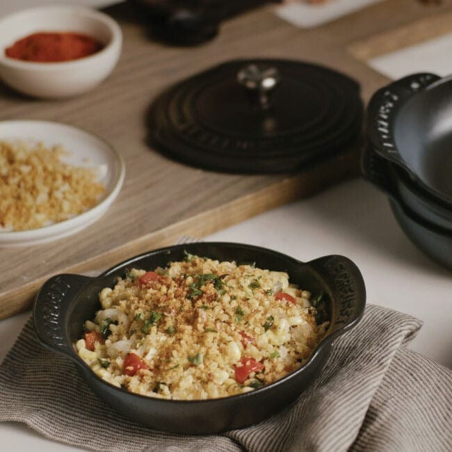 Classic Gourmand Collection Braiser with Lid - Licorice - Set of Four