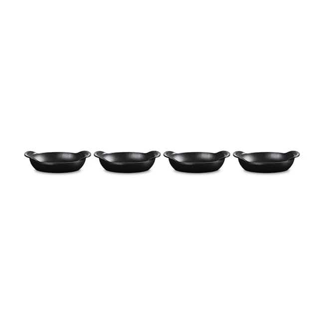 Classic Gourmand Collection Oval Baker - Licorice - Set of Four