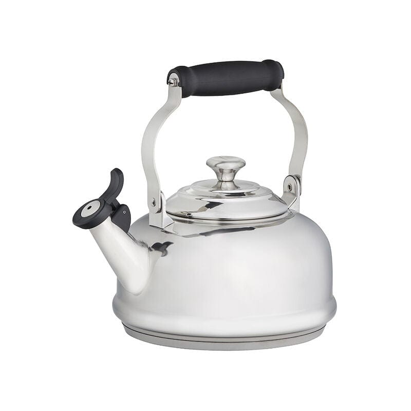 Classic Stainless Steel Whistling Kettle - 1.7 Quart