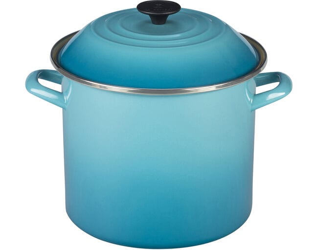 Classic Stock Pot with Black Knob, 10 Quart - Multiple Colors